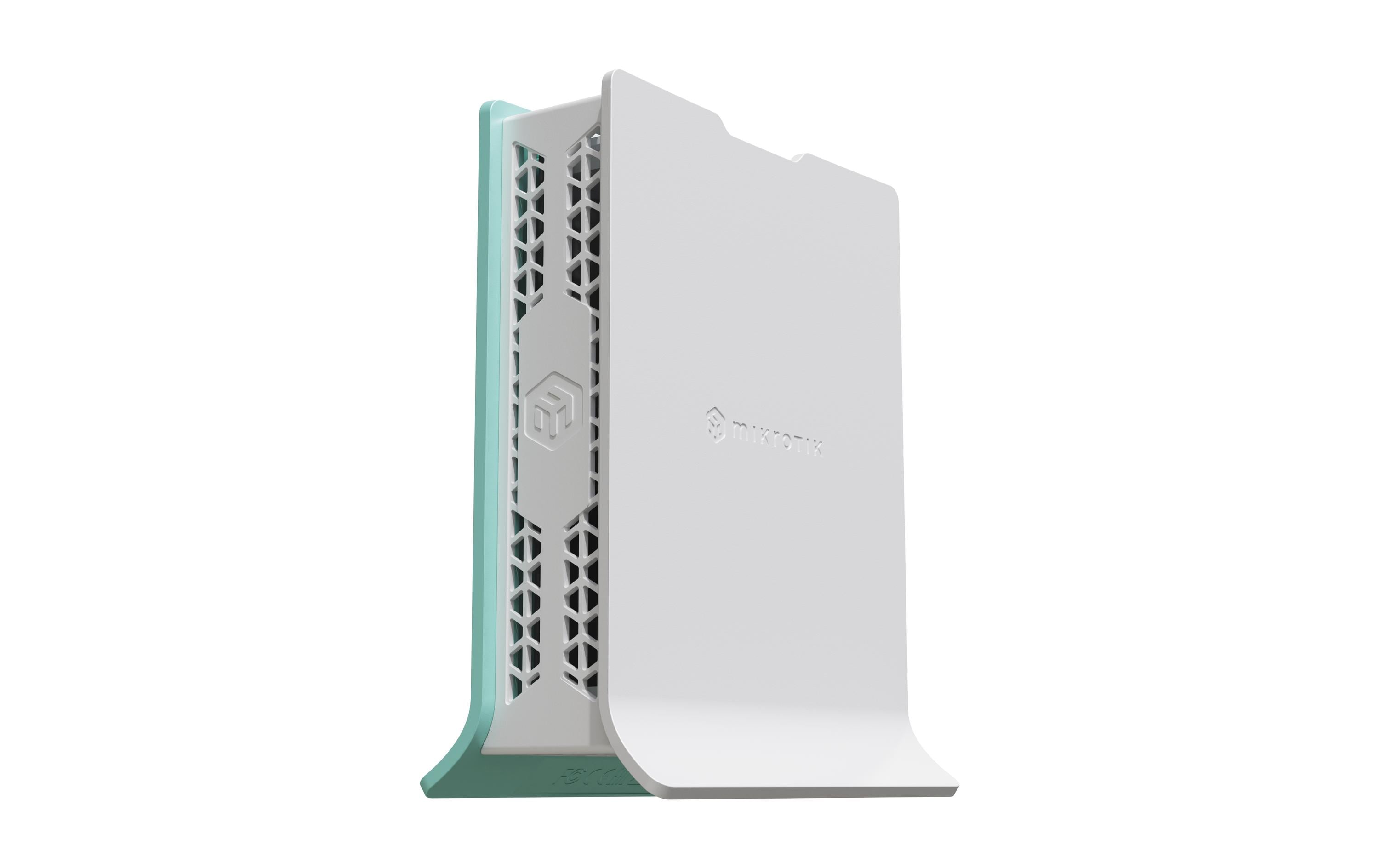 MikroTik hAP ax lite L41G-2AXD WLAN-Router Wi-Fi 6 Grün, Weiß