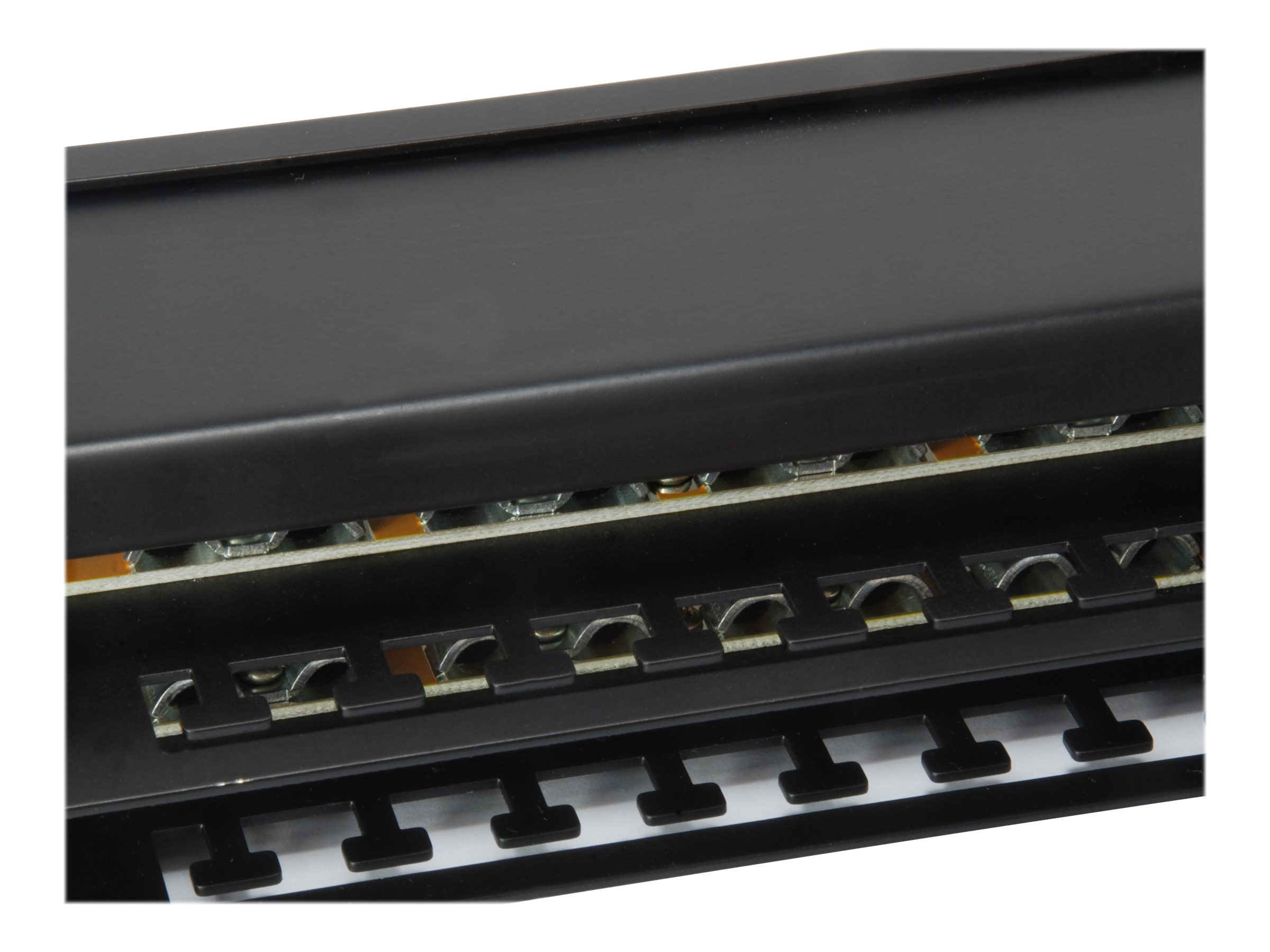 equip Pro 326449 48-Port Cat.6 Geschirmtes Patch Panel 19" Schwarz