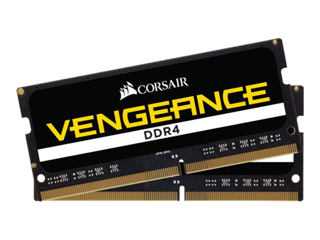 Corsair Vengeance DDR4 SO-DIMM 32 GB RAM Kit 2x16 GB 3000 MHz CL18 Schwarz