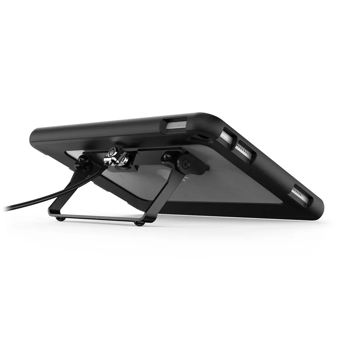 Compulocks iPad 10.2" Secured Kickstand Cover Metall/Gummi Schwarz