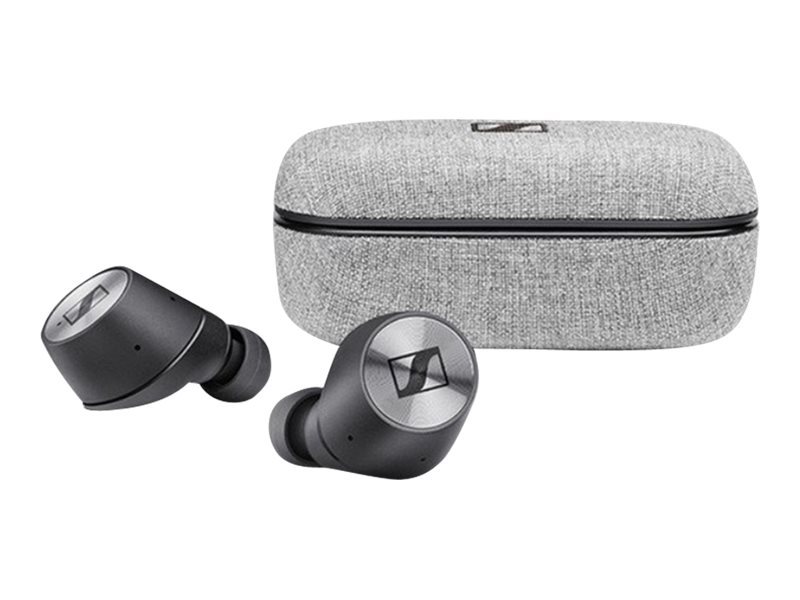Sennheiser MOMENTUM True Wireless In-Ear Bluetooth Kopfhörer Schwarz/Silber