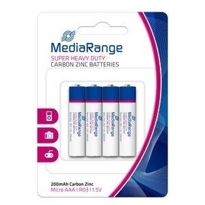 MediaRange Batterie 4 x AAA / LR03 (MRBAT141)
