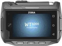 Zebra WT6000, Keypad, USB, BT, WLAN, NFC, Disp., Android Mobiles Datenerfassungsgerät, Tastenfeld (20 Tasten), Display (Touchscreen), 8,1cm (3.2"), USB, Bluetooth, WLAN (802.11a/b/g/n, 802.11ac), NFC, 800x480 Pixel, 1GHz, RAM: 2GB, Flash: 8GB, Android (7.1), IP65, inkl.: Akku, 3350mAh (WT60A0-KS2NEWR)