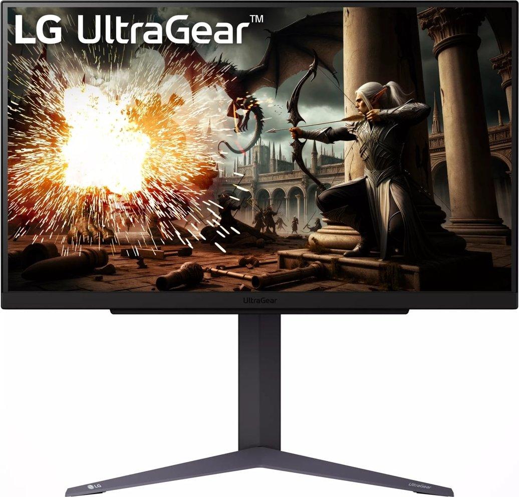 LG UltraGear 27GS75Q-B 27" Gaming-Monitor QHD IPS 180Hz HDR10 Schwarz (27GS75Q-B.AEU) (geöffnet)