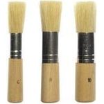 kangaro Tamponierpinsel-Set, 3-teilig Länge der Bürsten: 100 mm, Durchmesser: Nr. 10 (K-840007)