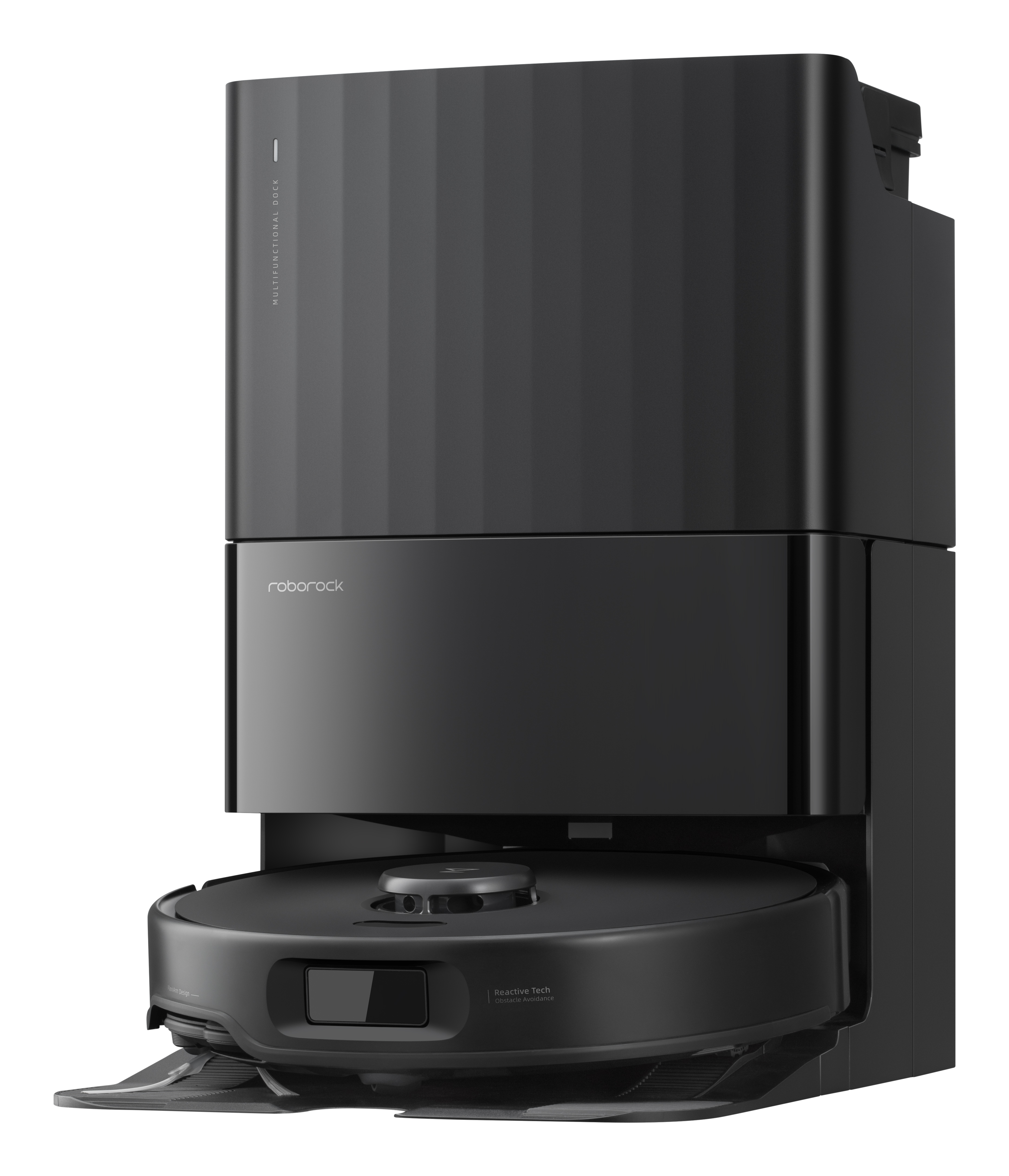 Roborock Qrevo 5AE Saugroboter 12000 Pa Multifunktions-Dockingstation FlexiArm Schwarz