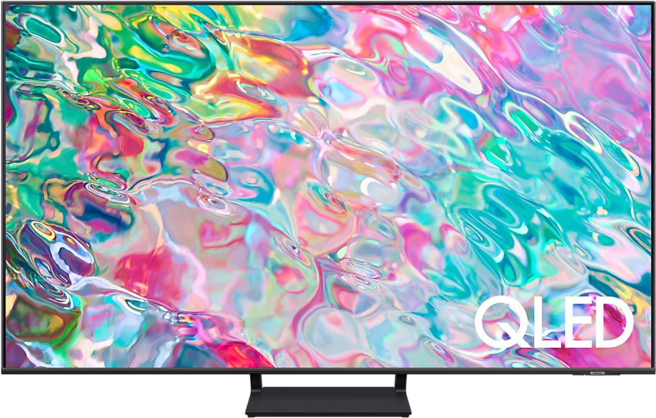 Samsung GQ50Q80B QLED-TV 125cm 127,00cm (50")  DVB-T2, DVB-C, DVB-S2, UHD, Smart TV, WLAN, PVR ready, CI+ Silber [Energieklasse G] (GQ50Q80BATXZG)