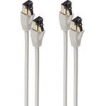 shiverpeaks BS08-41150-2 Netzwerkkabel Grau 1,5 m Cat8.1 F/FTP (FFTP) (BS08-41150-2)