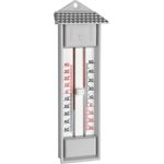 TFA-Dostmann 10.3014.14 Umgebungsthermometer Indoor/Outdoor Flüssigkeitsumgebungs-Thermometer Grau (10.3014.14)