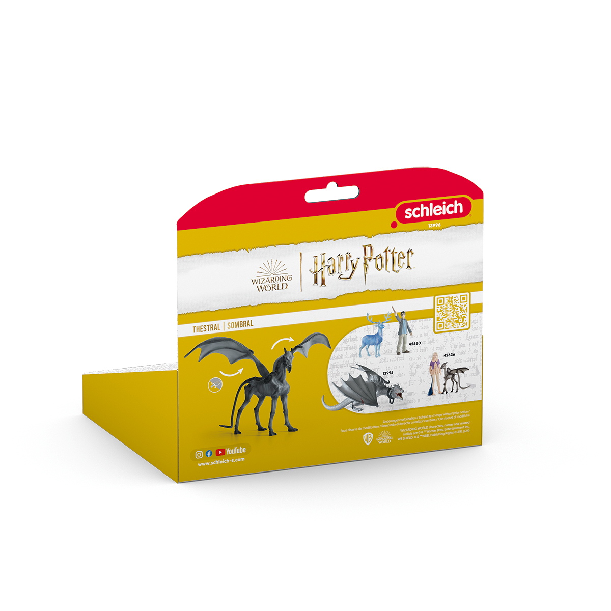 Schleich Wizarding World Harry Potter Thestral Spielfigur Schwarz