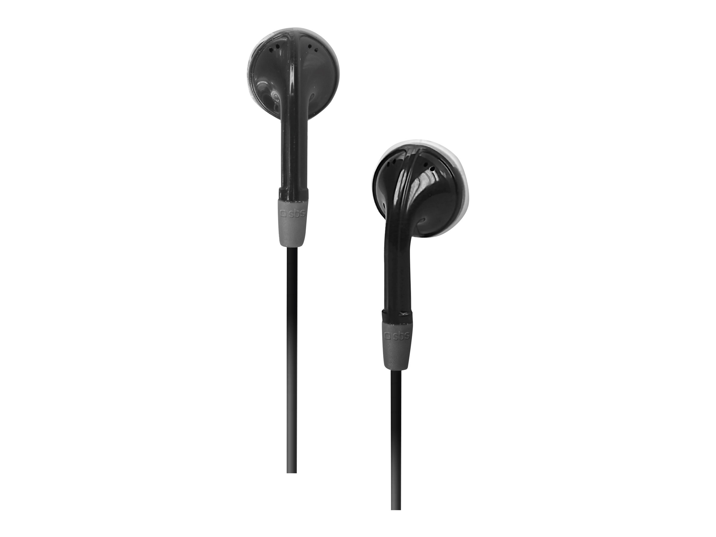 SBS Power Duo TE0CSE41K In-Ear-Headset mit Mikrofon 3,5 mm Schwarz