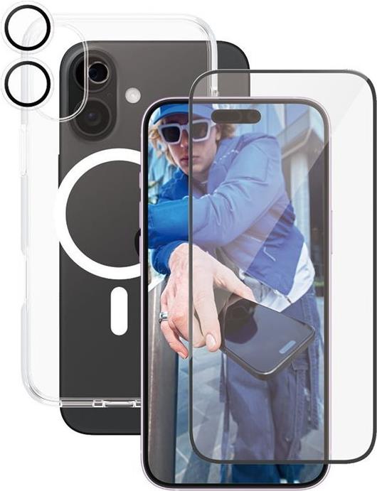 PanzerGlass CARE by PG 3-in-1 Bundle iPhone16 6.7 (B1339+2863+1285)