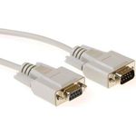 ACT 1 metre Serial 1:1 connection cable 9 pin D-sub male - 9 pin D-sub female. Length: 1 m Conn cable 9m/f mold 1.00m (AK2304)