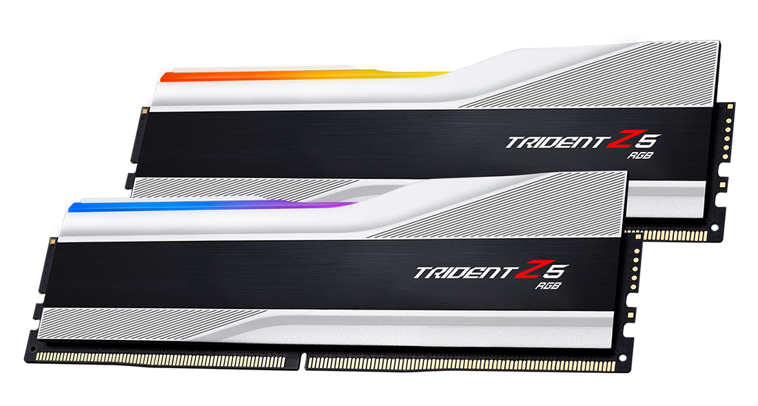 G.Skill Trident Z5 RGB F5-6000J3636F16GX2-TZ5RS 32 GB (2x16 GB) 6000 MHz CL36 Silber, Schwarz