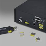 STARTECH.COM USB-A Port Blocker Replacement Plugs 25-Pack Spare Latching Inserts for USB-A-PORT-BLOCKER Snap-In Reusable USB-A (25P-USB-A-BLOCKER)
