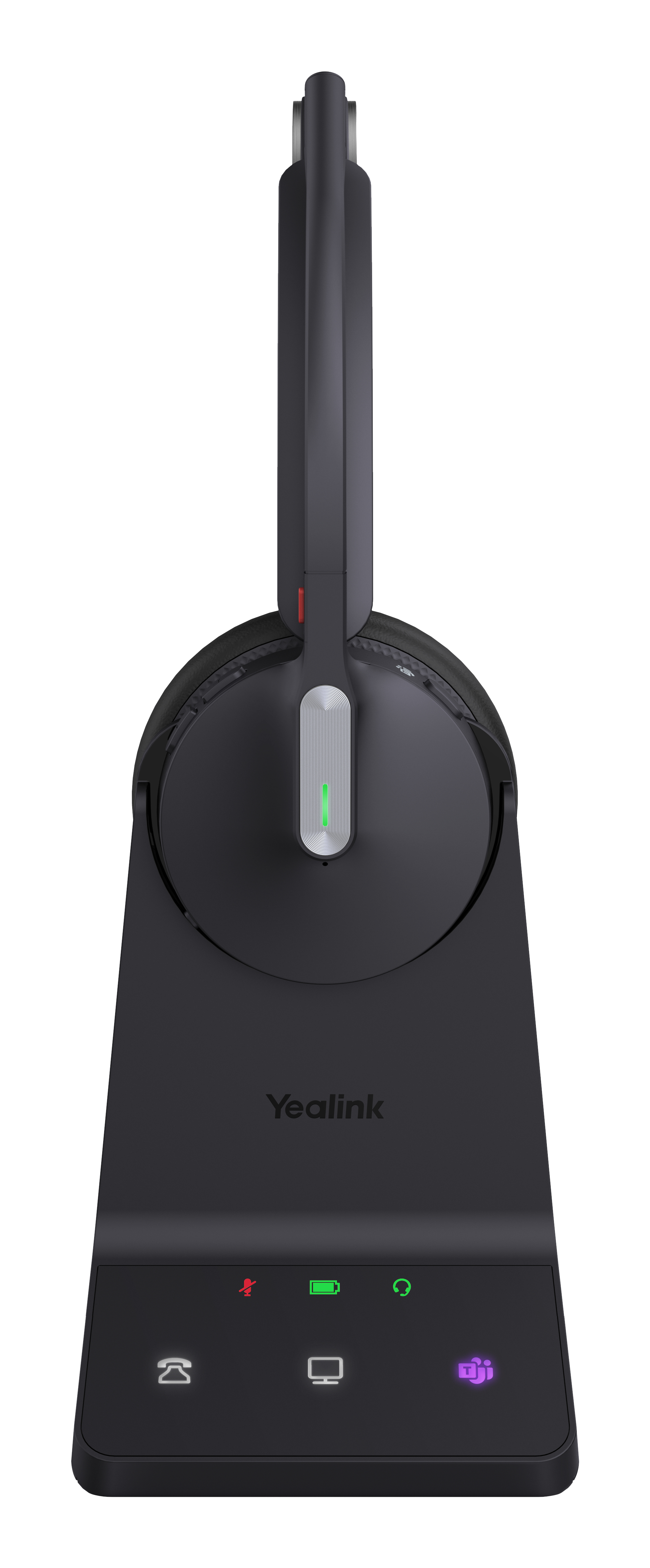 Yealink WH64 Workstation Mono Headset DECT Bluetooth Schwarz
