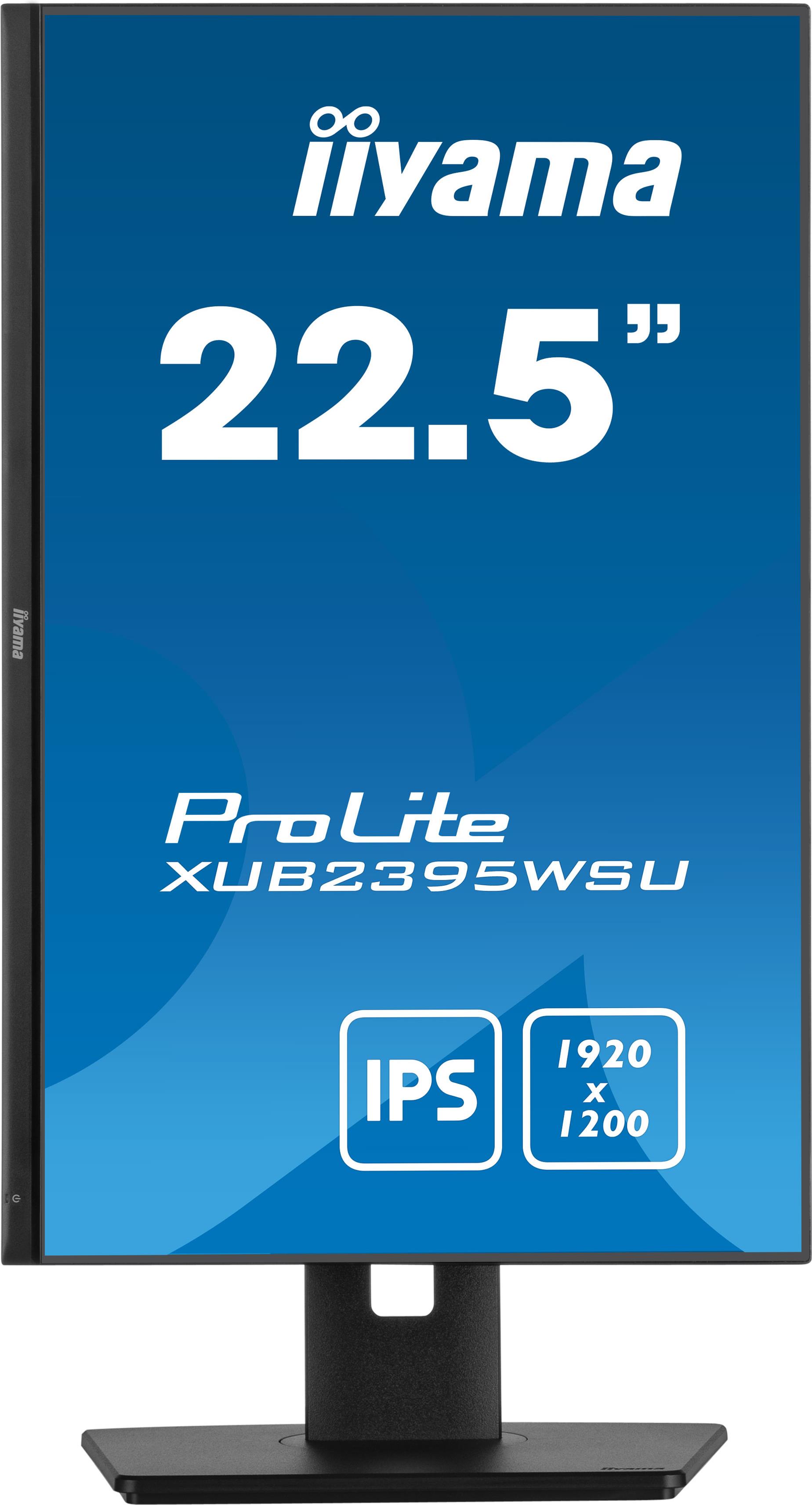 iiyama ProLite XUB2395WSU-B5 Computerbildschirm 57,1 cm (22.5") 1920 x 1200 Pixel WUXGA LCD Schwarz (XUB2395WSU-B5)
