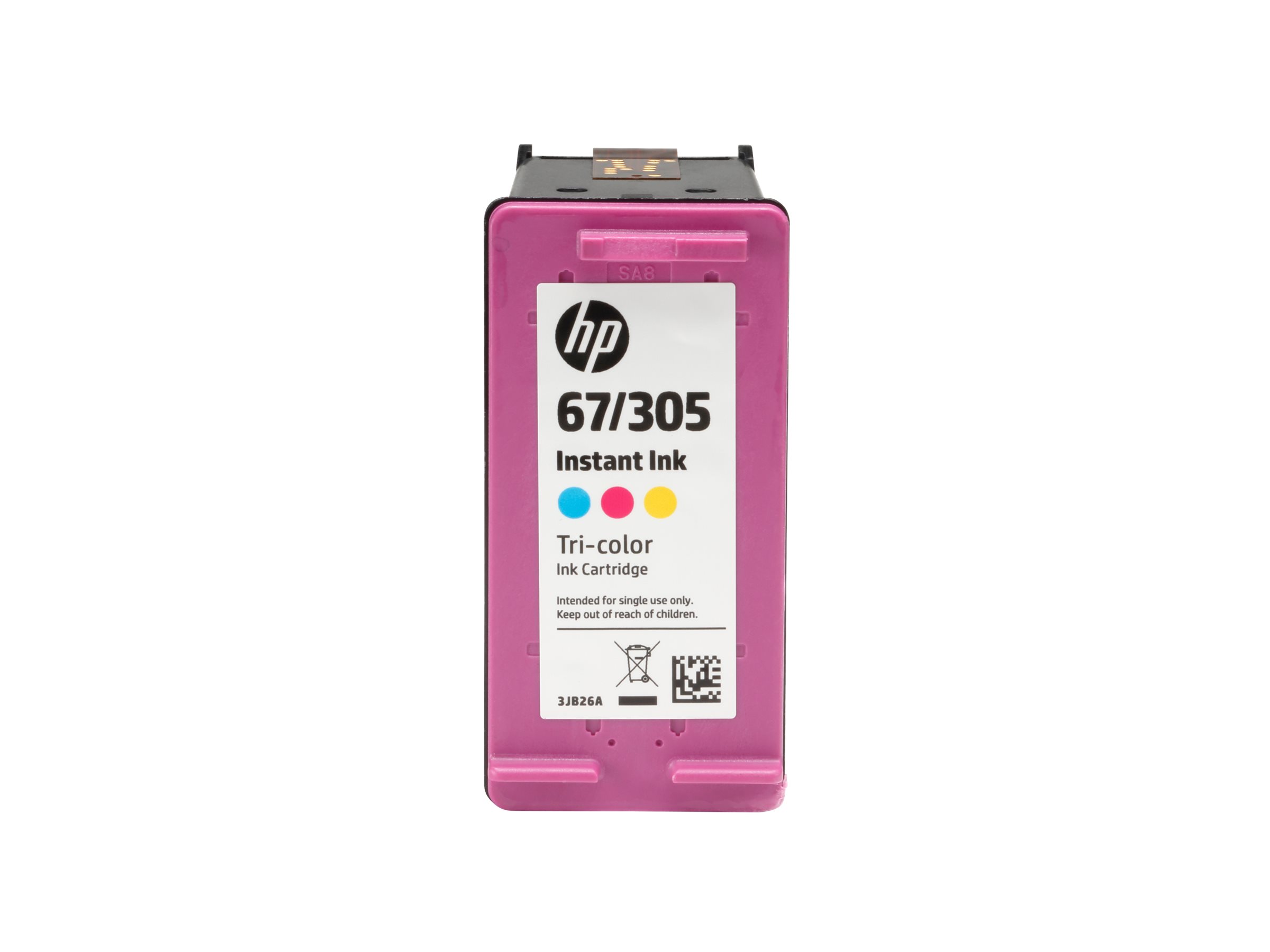 HP 305 2er-Pack Original Tintenpatronen Schwarz, Cyan, Magenta, Gelb
