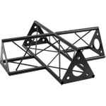 DECOTRUSS SAC-41 Kreuzung 4-Wege, schwarz (60112326)
