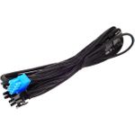 Silverstone 6+2-PCIe-Kabel (2x) für modulare Netzteile - 550mm (SST-PP06B-2PCIE70)