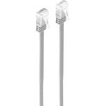 shiverpeaks BASIC-S U/UTP Flach-Patchkabel, Kat.6, 2,0 m grau, 2 x RJ 45 Stecker, Mantel aus PVC, vergoldete Kontakte (SP712-SL)
