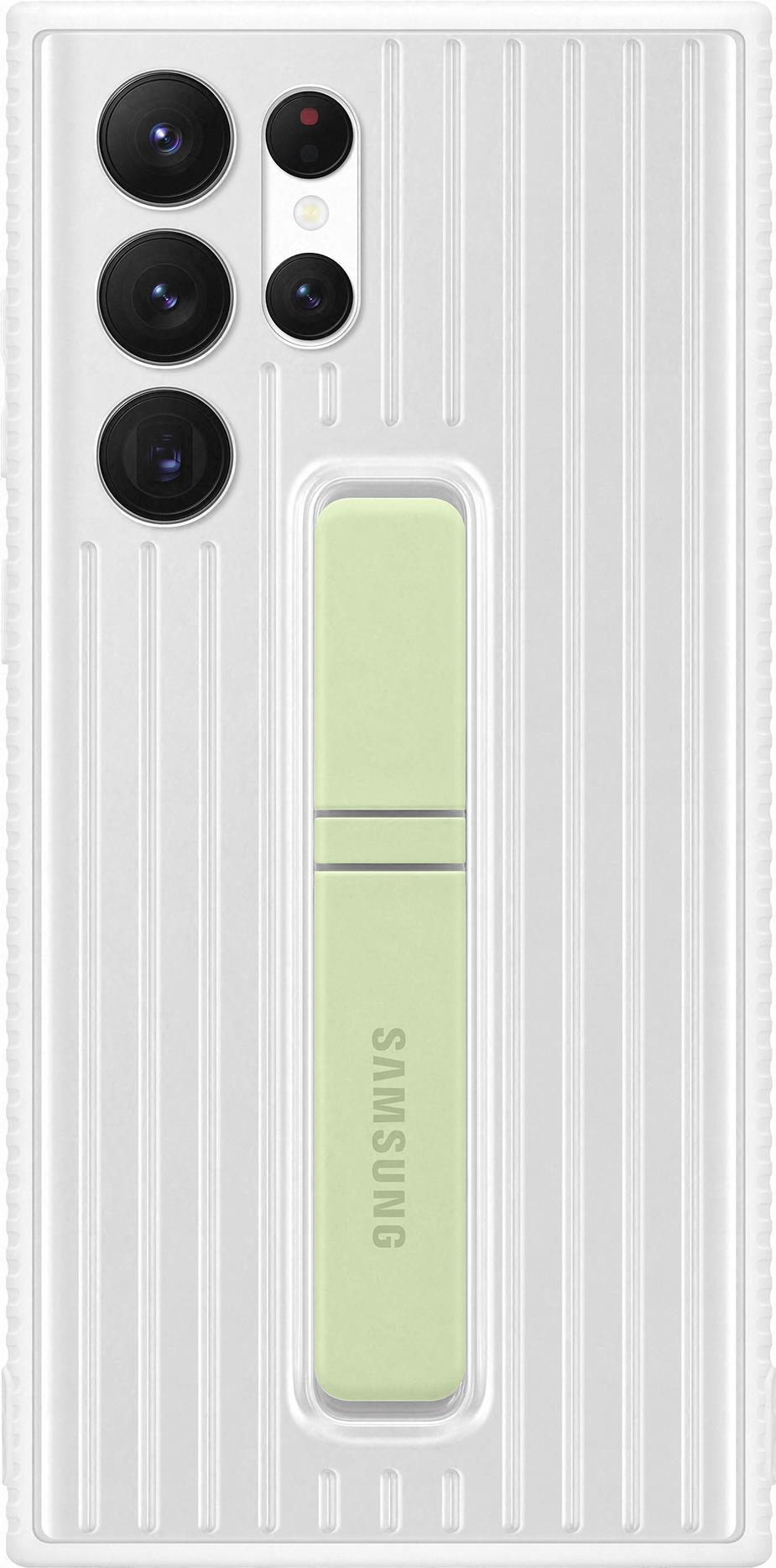 Samsung EF-RS908 - Hintere Abdeckung für Mobiltelefon - Polycarbonat, Gummi - weiß - für Galaxy S22 Ultra (EF-RS908CWEGWW)