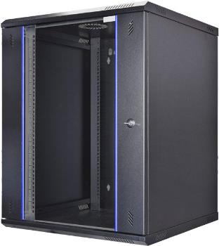 Wirewin WCAB PS2 600X600X12U B FP Rack 12U Wandmontiertes Regal Schwarz (WCAB PS2 600X600X12U B FP)