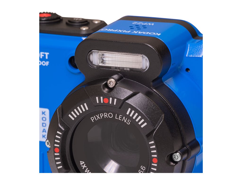 Kodak PixPro WPZ2 Unterwasser-Digitalkamera 16,76 MP 4x Zoom 2,7" Blau