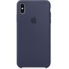Apple - Case für Mobiltelefon - Silikon - Mitternachtsblau - für iPhone XS Max (MRWG2ZM/A)
