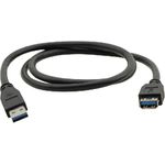 Kramer Electronics USB-A (M) to USB-A (F) 3.0 - 1.6m 1.6m USB A USB A Männlich Weiblich Schwarz USB Kabel (96-02310006)