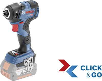 Bosch Professional GDR 18 V-200 C solo C & G L-B con.ready Akku-Drehschlagschrauber 18 V Li-Ion ohne Akku, inkl. Koffer (06019G4102)