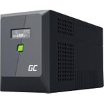 Green Cell Unterbrechungsfreie Stromversorgung (USV) 2 kVA 1400 W 4 AC-Ausgänge (UPSLP1400)