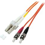 Duplex Jumper LC-ST 50/125µ, OM2, LSZH, orange, 2.0mm 50m Hersteller: EFB-Elektronik (O0321.50)