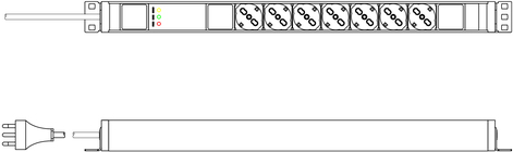 DIGITUS Steckdosenleiste (Rack (DN-95412-IT)