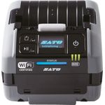 SATO PW208NX 203 dpi with battery, USB, Bluetooth, Dispenser, Linerless media operation, Belt Clip (WWPW2500G)