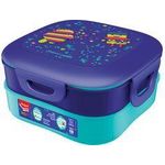 Maped PICNIK Brotdose KIDS CONCEPT PIXEL PARTY 3-in-1, 1,4 l 2 Fächer inkl. kleiner Snackbox, kann ein- oder doppel - 1 Stück (871098)
