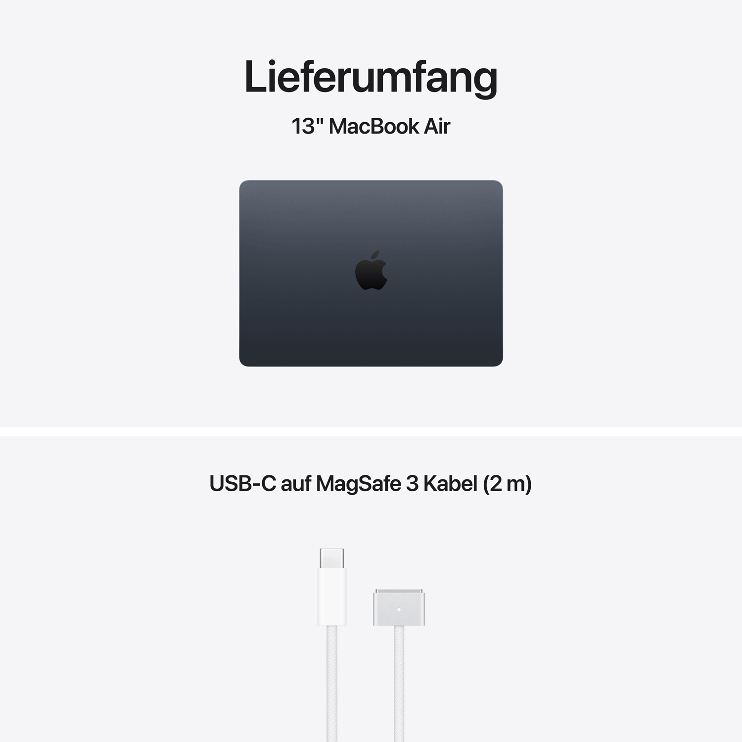 Apple MacBook Air M5 13,6" 24 GB RAM 512 GB SSD Mitternacht