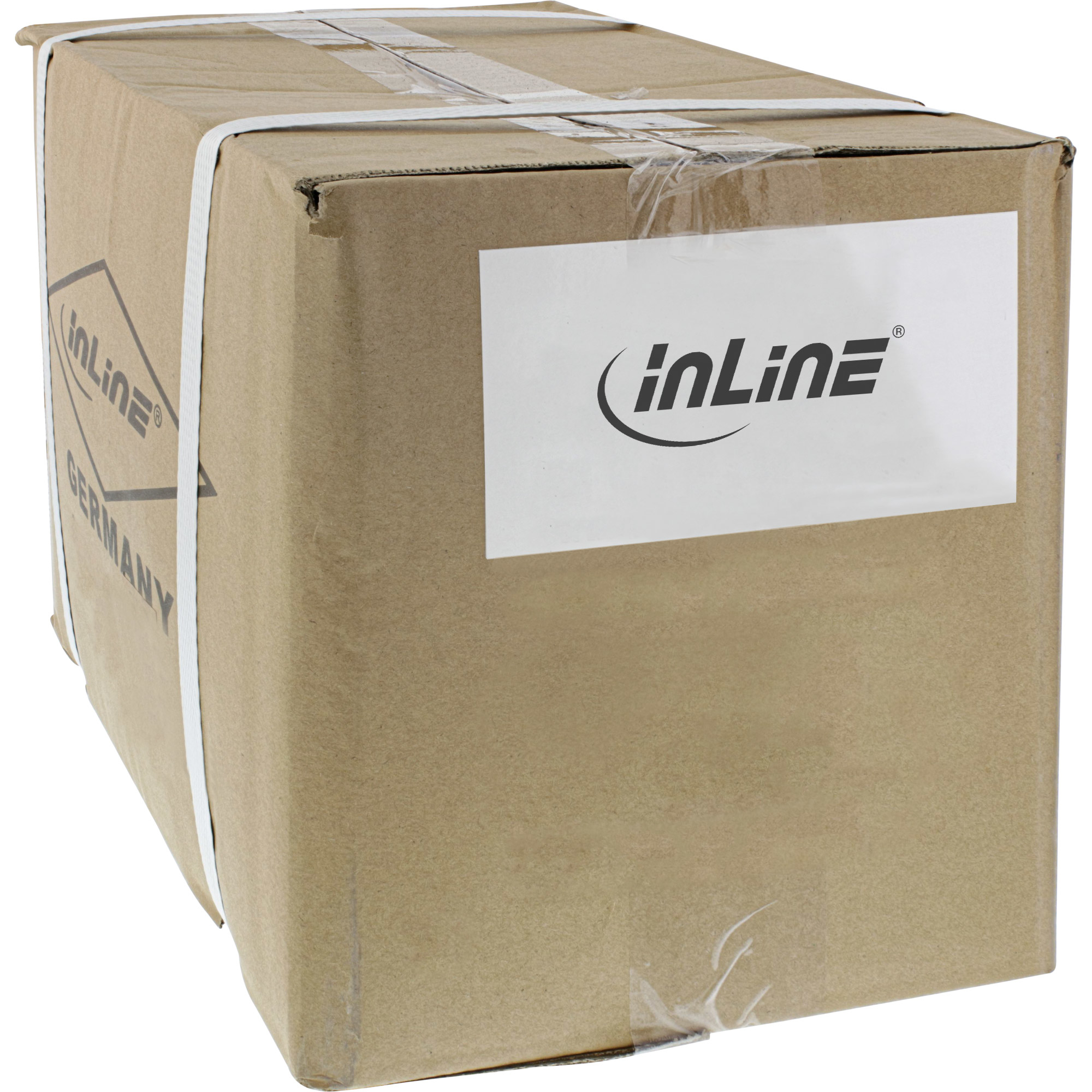 InLine Patchkabel 25er B-Pack S/FTP (PiMf) Cat6a halogenfrei 3m Grün