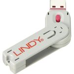 Lindy USB Type A Port Blocker Key (40620)