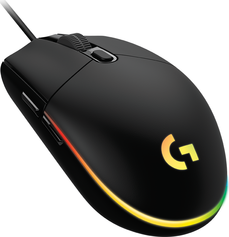 Logitech G Series G102 LIGHTSYNC Gaming-Maus 6 Tasten Schwarz
