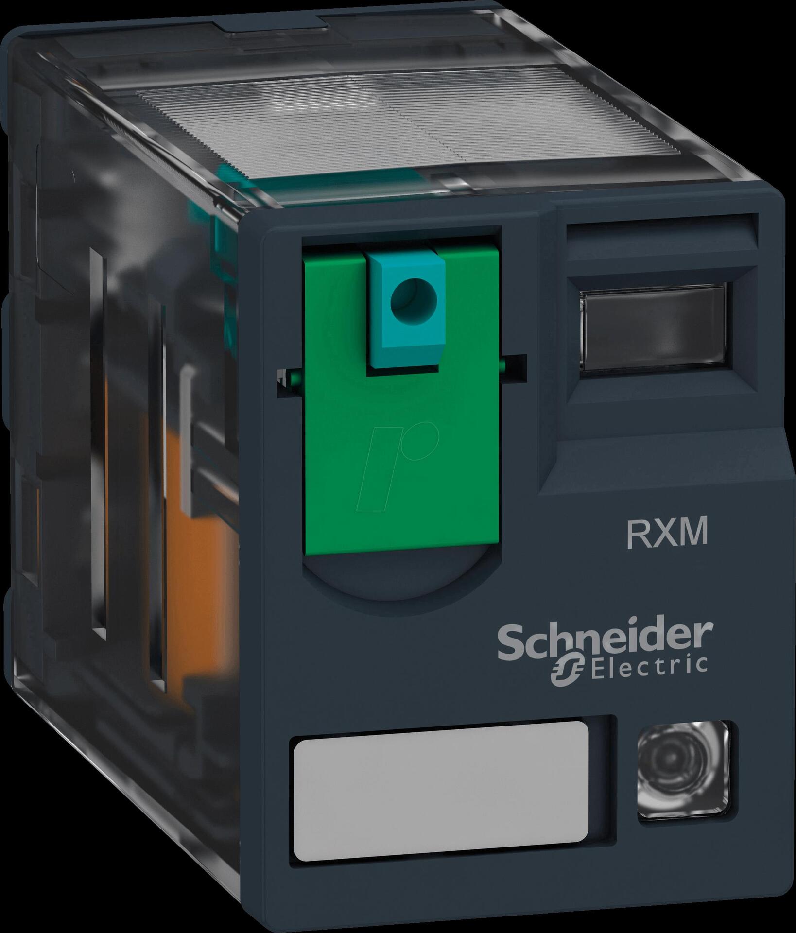 Schneider Electric RXM2AB2BD Leistungsrelais Schwarz - Grün (RXM2AB2BD)