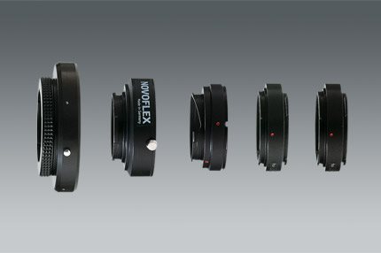 Novoflex LEM/LER Adapter Leica R Objektiv an Leica M Gehäuse Schwarz