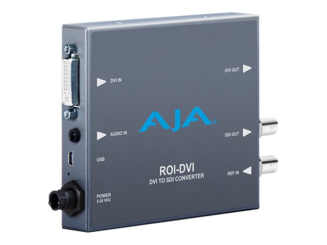 AJA ROI-DVI DVI zu 3G-SDI/HD-SDI/SDI Video- und Audio-Konverter