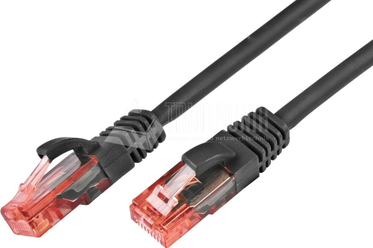 Wirewin PKW-UTP-KAT6 25.0 SW Netzwerkkabel 25 m Cat6 U/UTP (UTP) Schwarz (PKW-UTP-KAT6 25.0 SW)