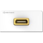 Kindermann 7456000561 HDMI Grau - Weiß Steckdose (7456000561)