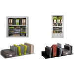 PAPERFLOW Belegfach, flexible Einteilung, grau aus Polystyrol, mit 10 Trennelementen, - 1 Stück (4932.02)