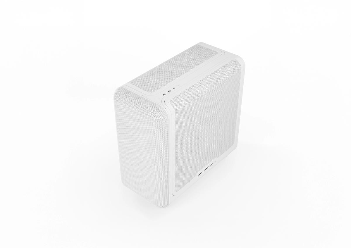 HYTE X50 Air Midi Tower E-ATX Schneeweiß