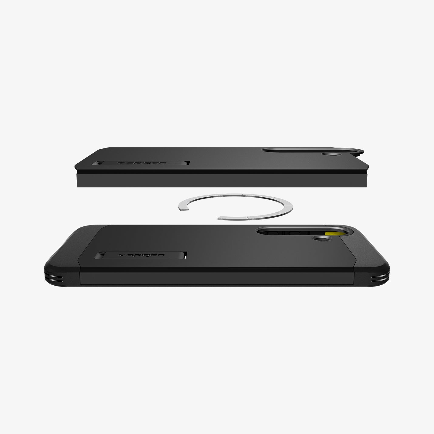 Spigen Tough Armor MagFit Handyhülle für Samsung Galaxy S25 6,2" Schwarz