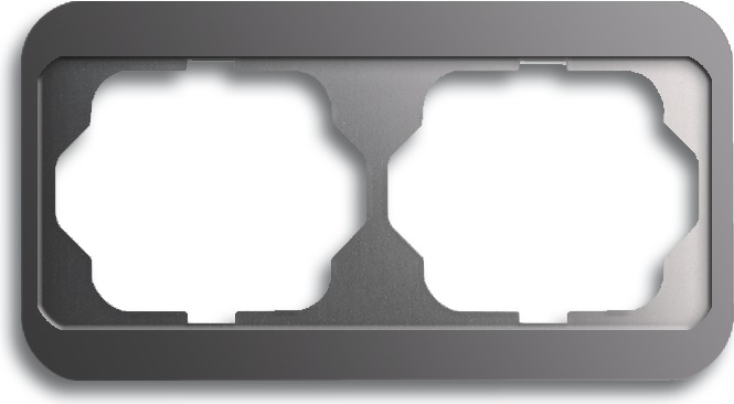 Busch Jaeger 1754-0-1629 Wandplatte/Schalterabdeckung Platin (1754-0-1629)