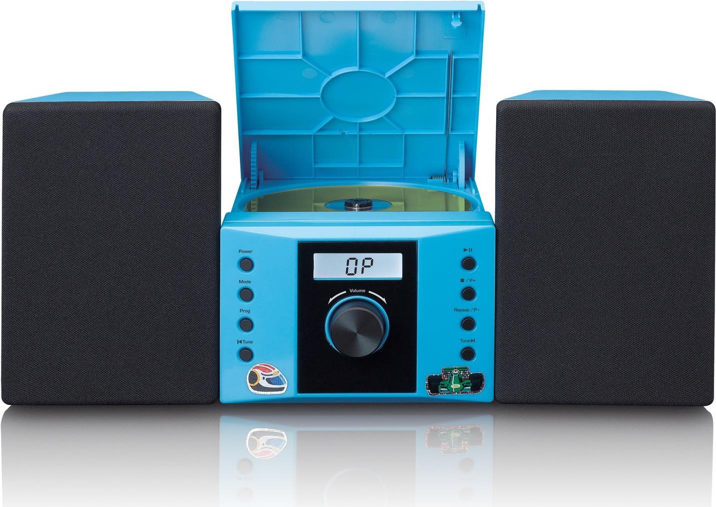 Lenco MC-013BU - Digital - FM - Spieler - CD,CD-R,CD-RW - Abspielen/Pause - Skip down - Skip up - Stopp - Oben (MC-013BLUE)